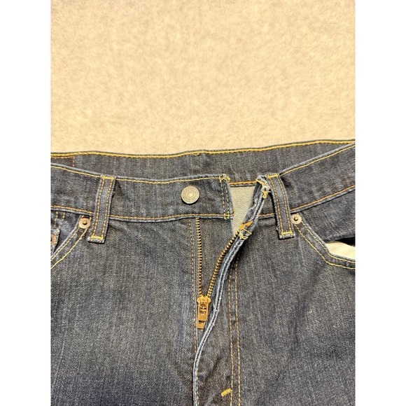 Men's Levi Strauss & Co W36 L30 Denim Riveted Jeans New Without Tags - Picture 5 of 10